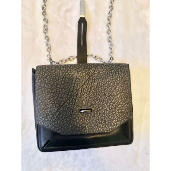 Rag and bone enfield chain black bag - Picture 6 of 8